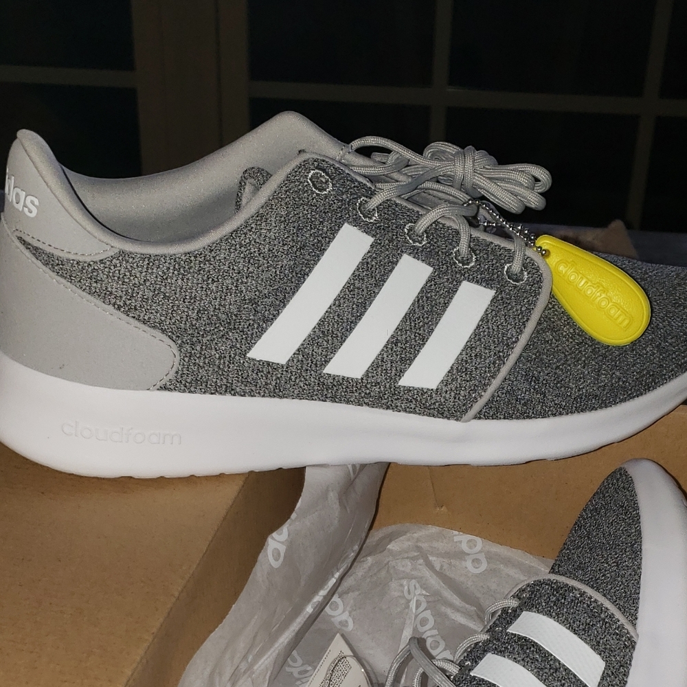 NIB Womens Adidas CF QT Racer W Running Shoes